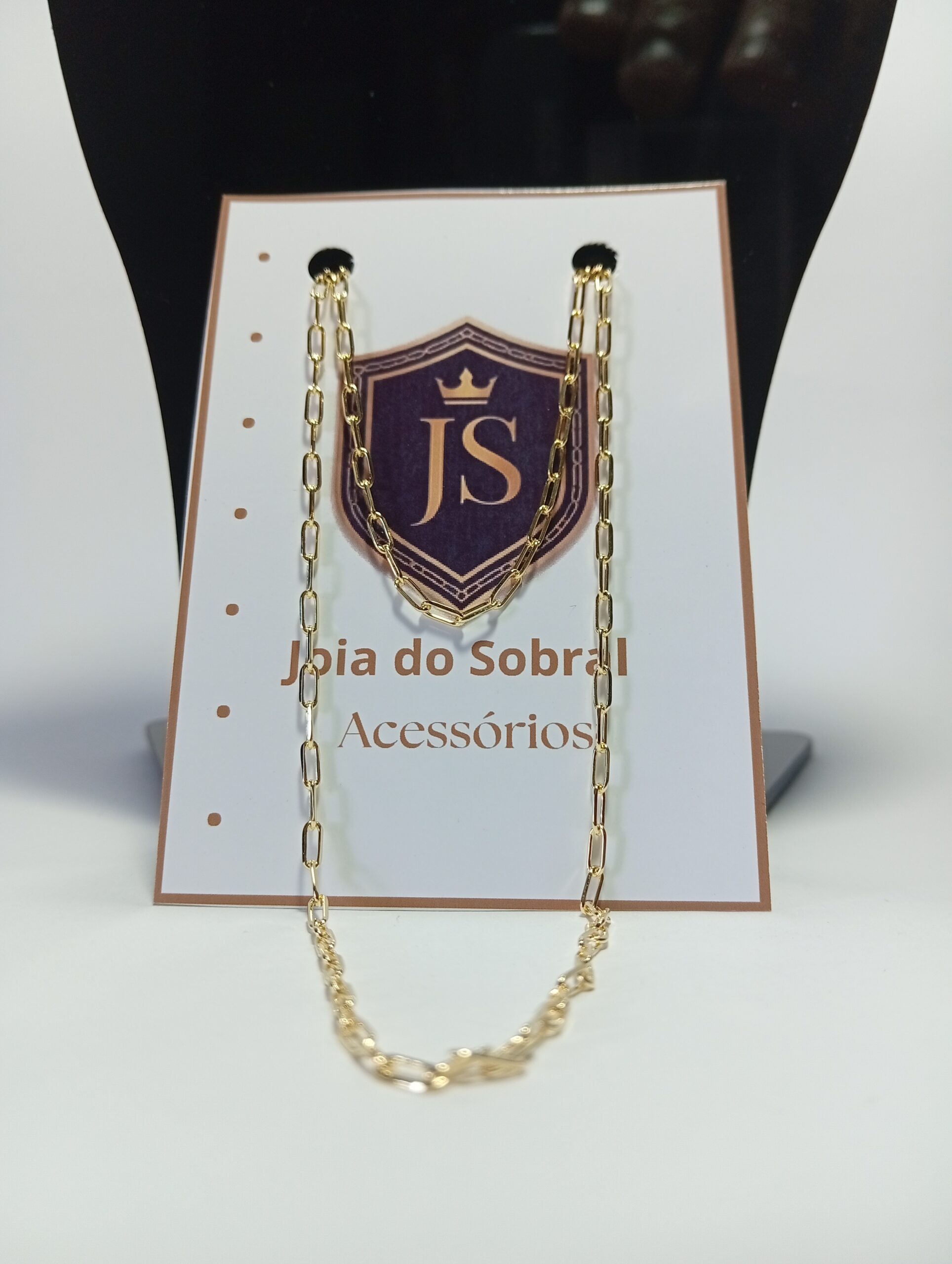 Conjunto Pulseira e Corrente Masculina, banhada a ouro 18k